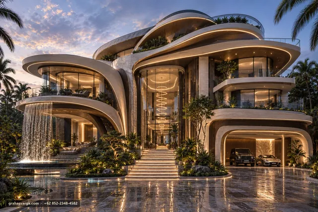 Arsitektur untuk Kabupaten Serang. — visual arsitektur 1
